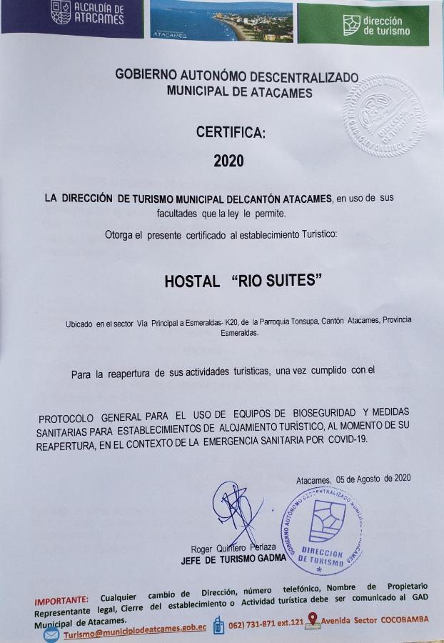 Rio Suites Tonsupa Kültér fotó